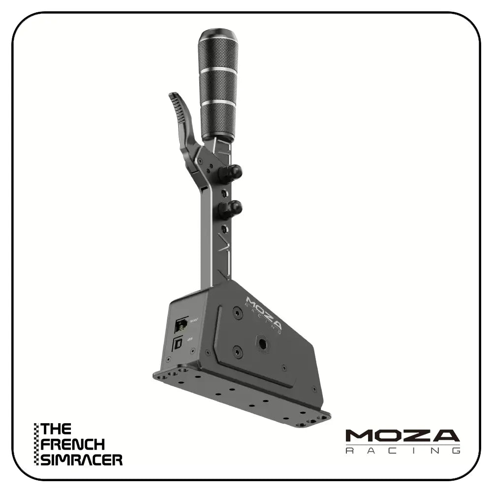 MOZA SGP Sequential Shifter – All-Metal Sequential Sim Racing Shifter - The French Simracer