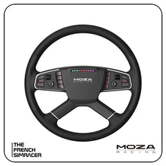 MOZA TSW Truck Wheel – 400mm Dedicated Truck Simulation Steering Wheel - The French Simracer