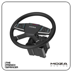 MOZA TSW Truck Wheel – 400mm Dedicated Truck Simulation Steering Wheel - The French Simracer