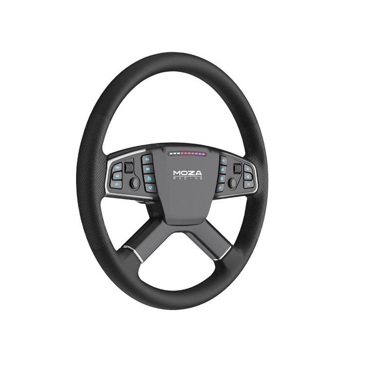 MOZA TSW Truck Wheel – 400mm Dedicated Truck Simulation Steering Wheel - The French Simracer