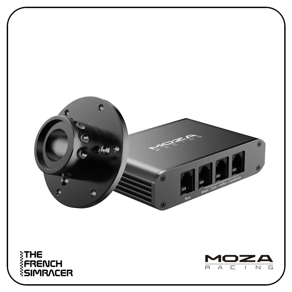MOZA Universal Hub Kit – Mount MOZA Wheels on Third-Party Bases - The French Simracer