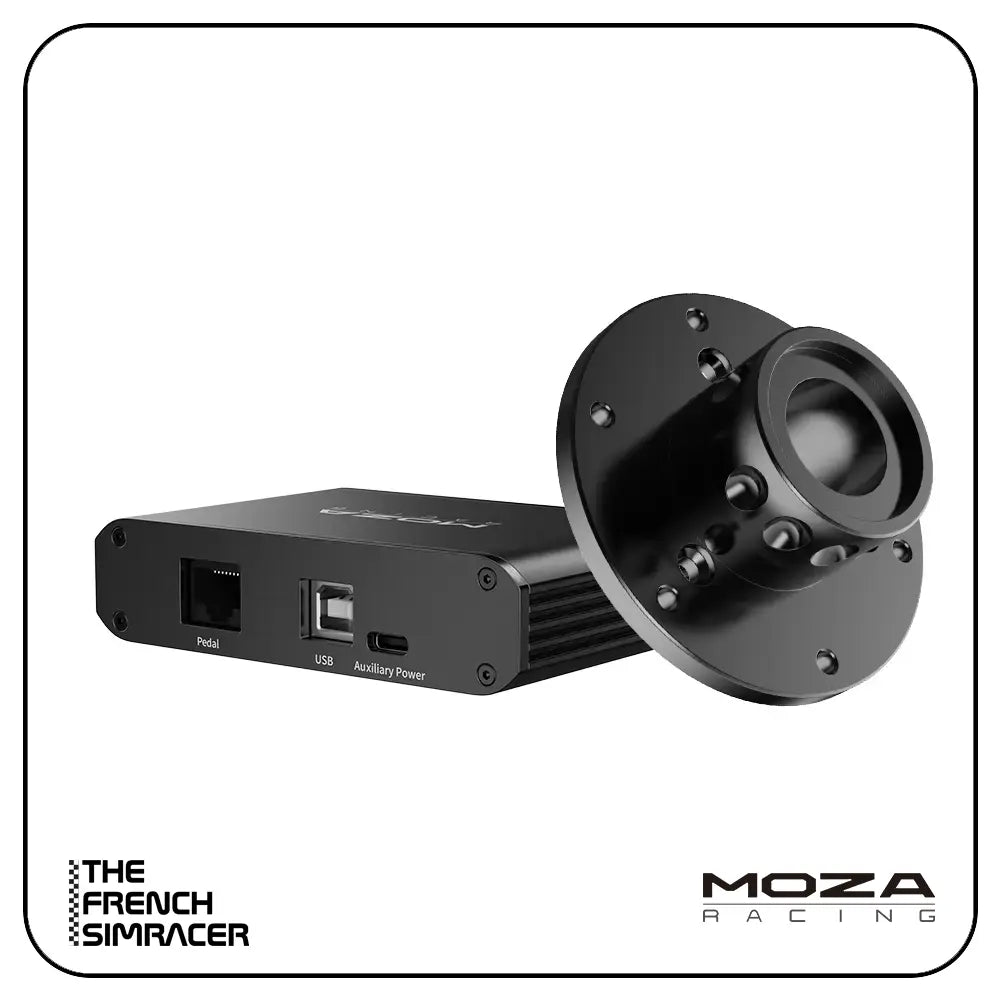 MOZA Universal Hub Kit – Mount MOZA Wheels on Third-Party Bases - The French Simracer