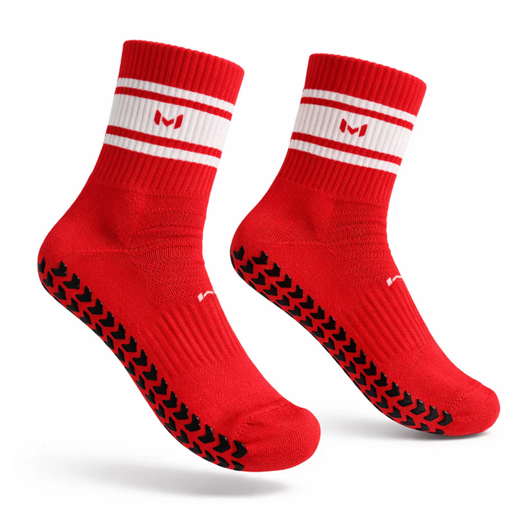 Moradness Red Sim Socks (Crew) – Sim Racing Socks - The French Simracer