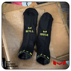Moradness Skill Issue Sim Socks – Sim Racing Socks - The French Simracer