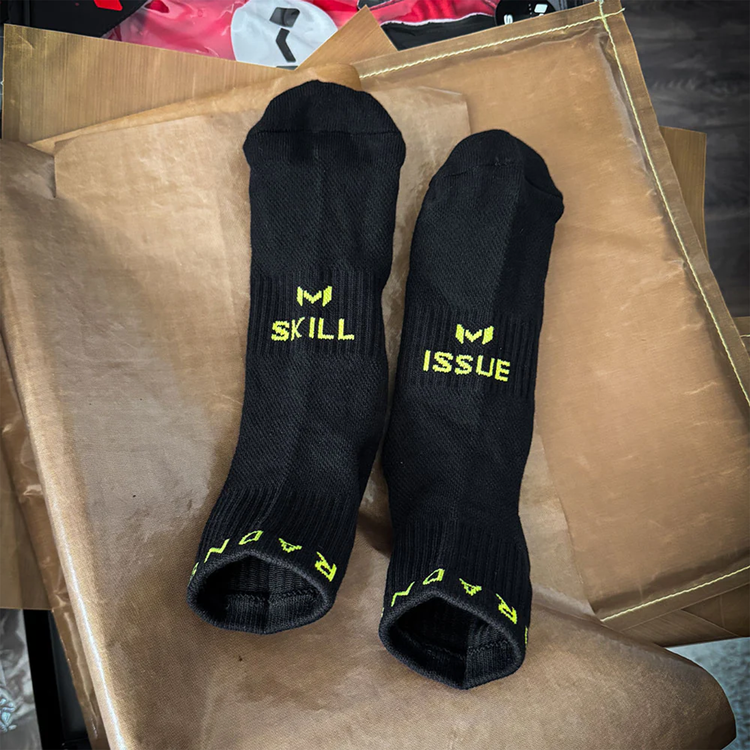 Moradness Skill Issue Sim Socks – Sim Racing Socks - The French Simracer