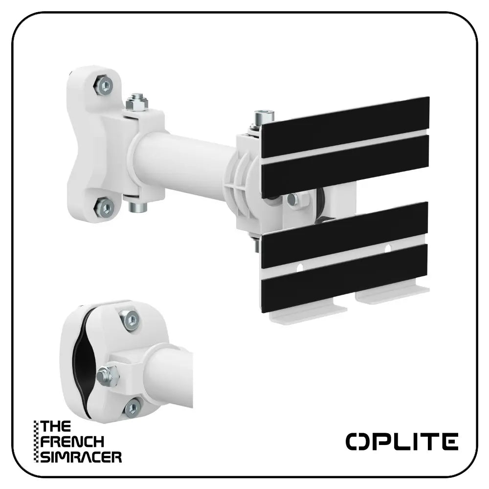 OPLITE R8 / S8 Stream Deck Arm – White - The French Simracer