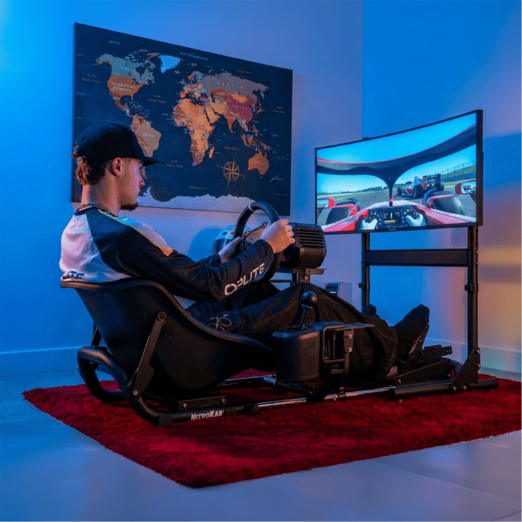 Oplite NitroKart Gear Shift Handbrake Black V2 - The French Simracer