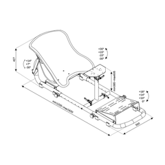 Oplite NitroKart White V2 – White Sim Racing Cockpit - The French Simracer
