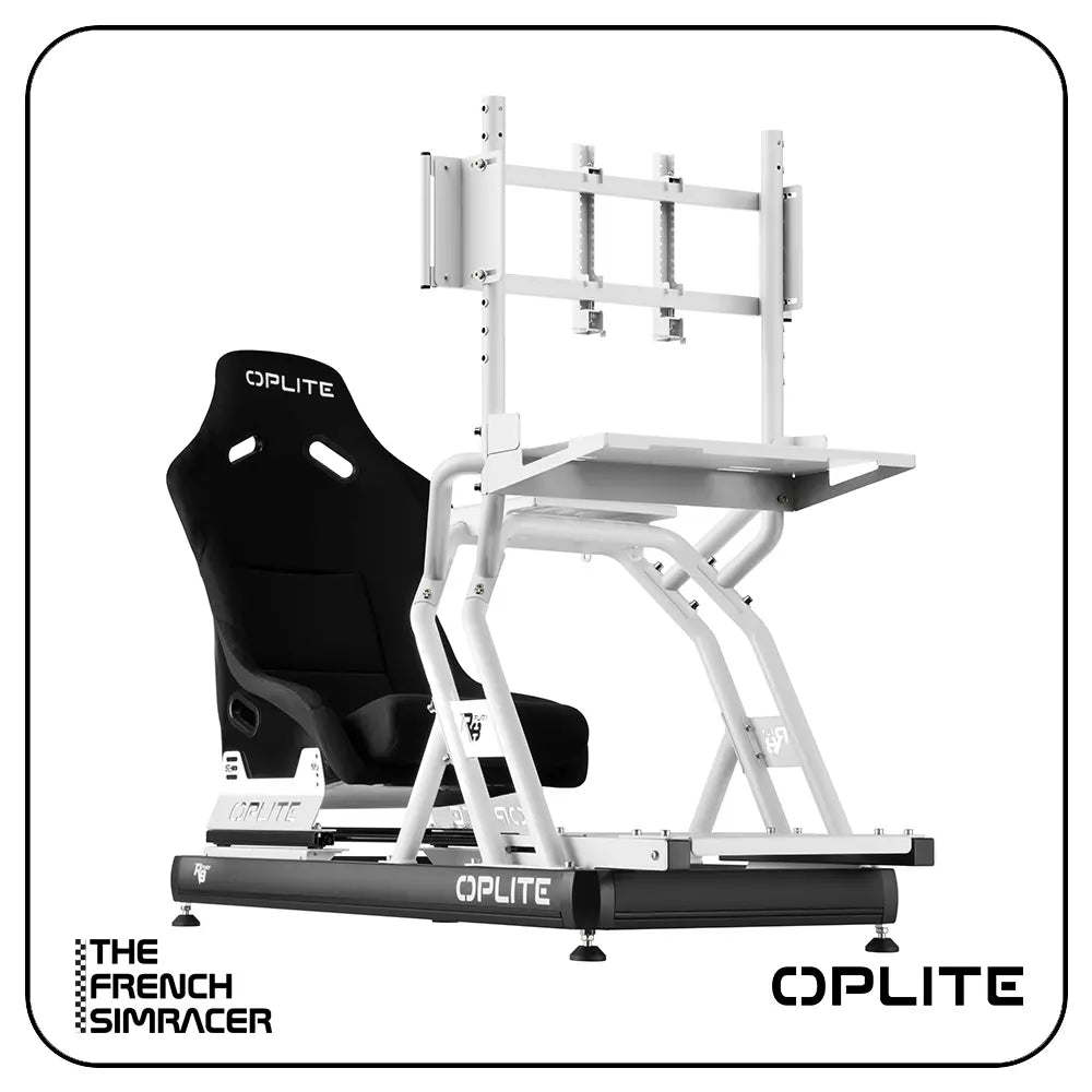 Oplite R8 CPU Holder – White - The French Simracer