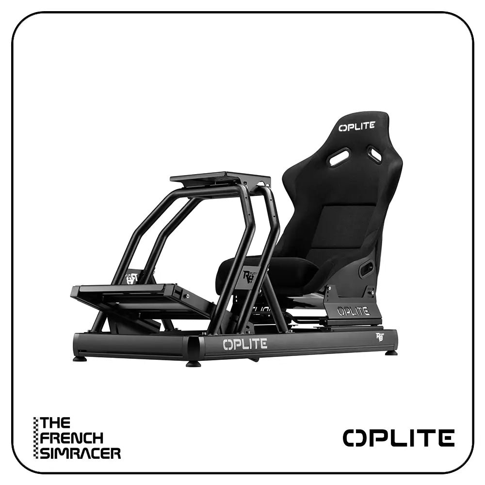 Oplite R8 Fury – Black Sim Racing Cockpit - The French Simracer