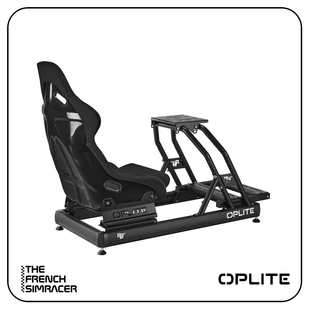 Oplite R8 Fury – Black Sim Racing Cockpit - The French Simracer