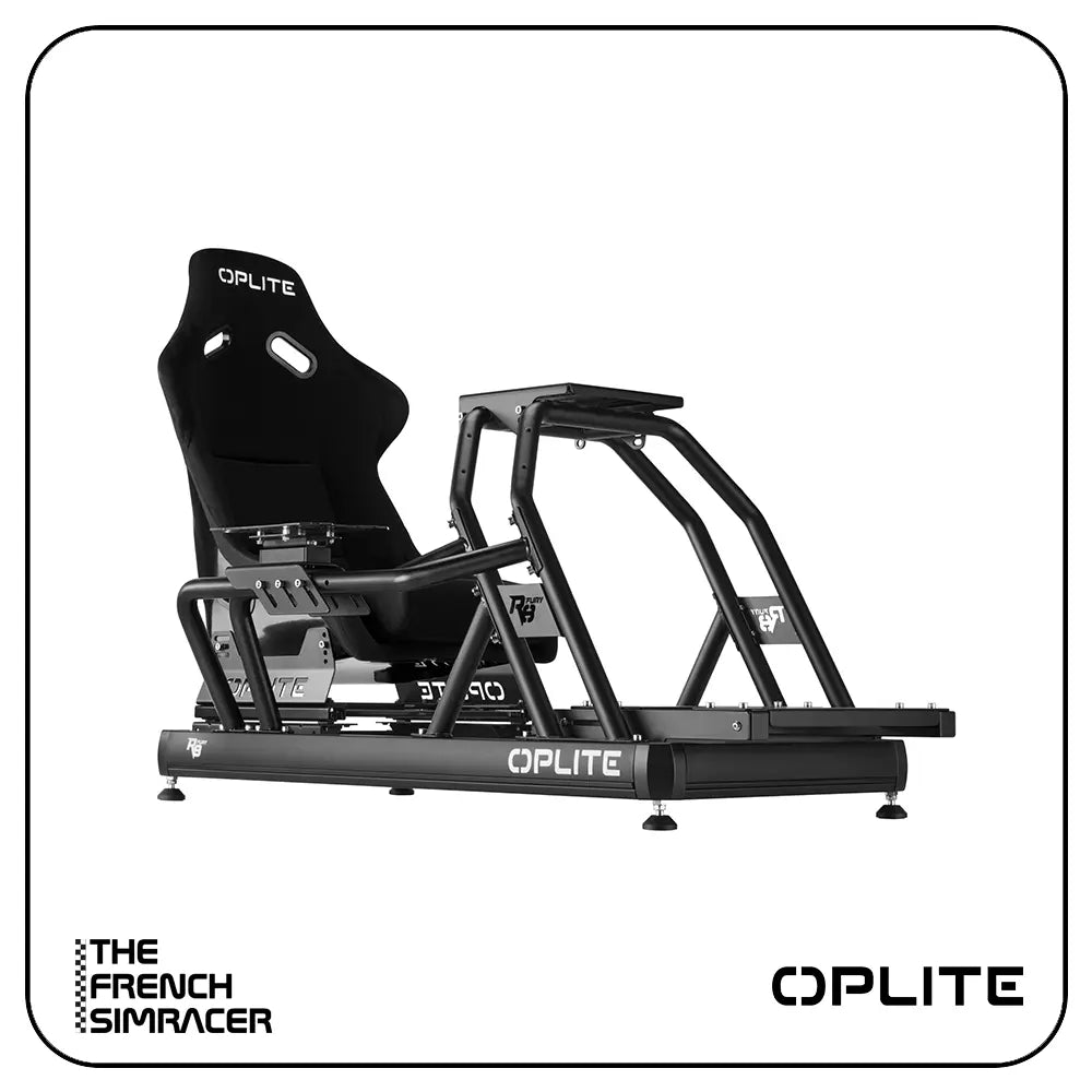 Oplite R8 Gear Shift Handbrake Holder Black - The French Simracer
