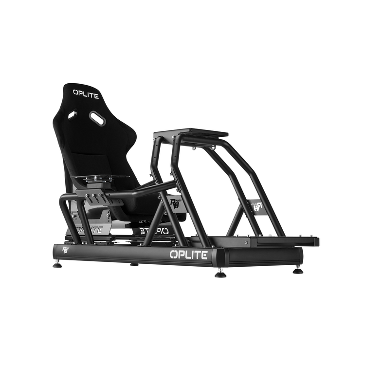 Oplite R8 – Support Levier de Vitesse &amp; Frein à Main Noir - The French Simracer