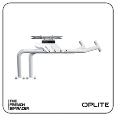 Oplite R8 Gear Shift Handbrake Holder White - The French Simracer
