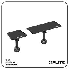 Oplite R8 Keyboard & Mouse Tray Black - The French Simracer