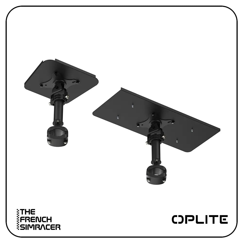 Oplite R8 Keyboard & Mouse Tray Black - The French Simracer
