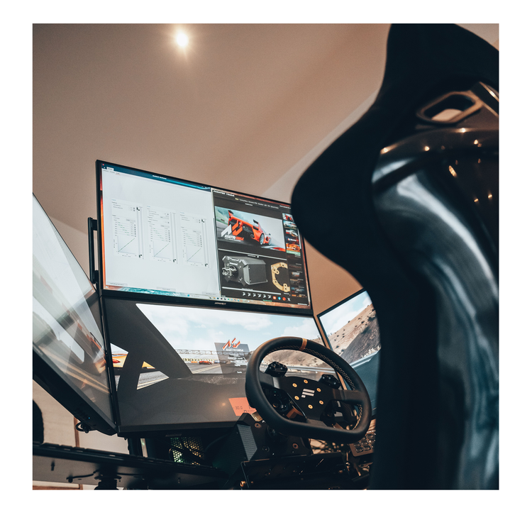 Support écran Oplite R8 On Top – Black - The French Simracer