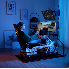 Oplite R8 – Support Écran Indépendant Noir - The French Simracer