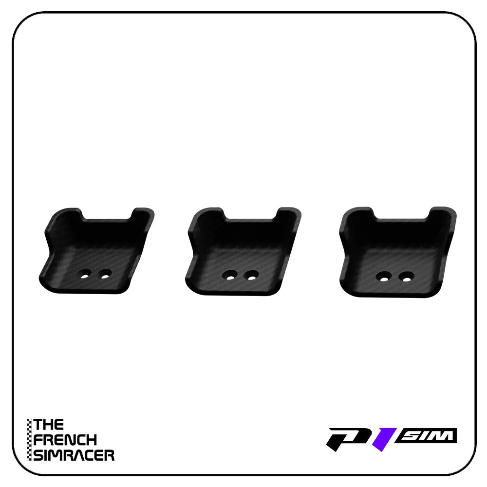 P1-Carbon heel rests - The French Simracer