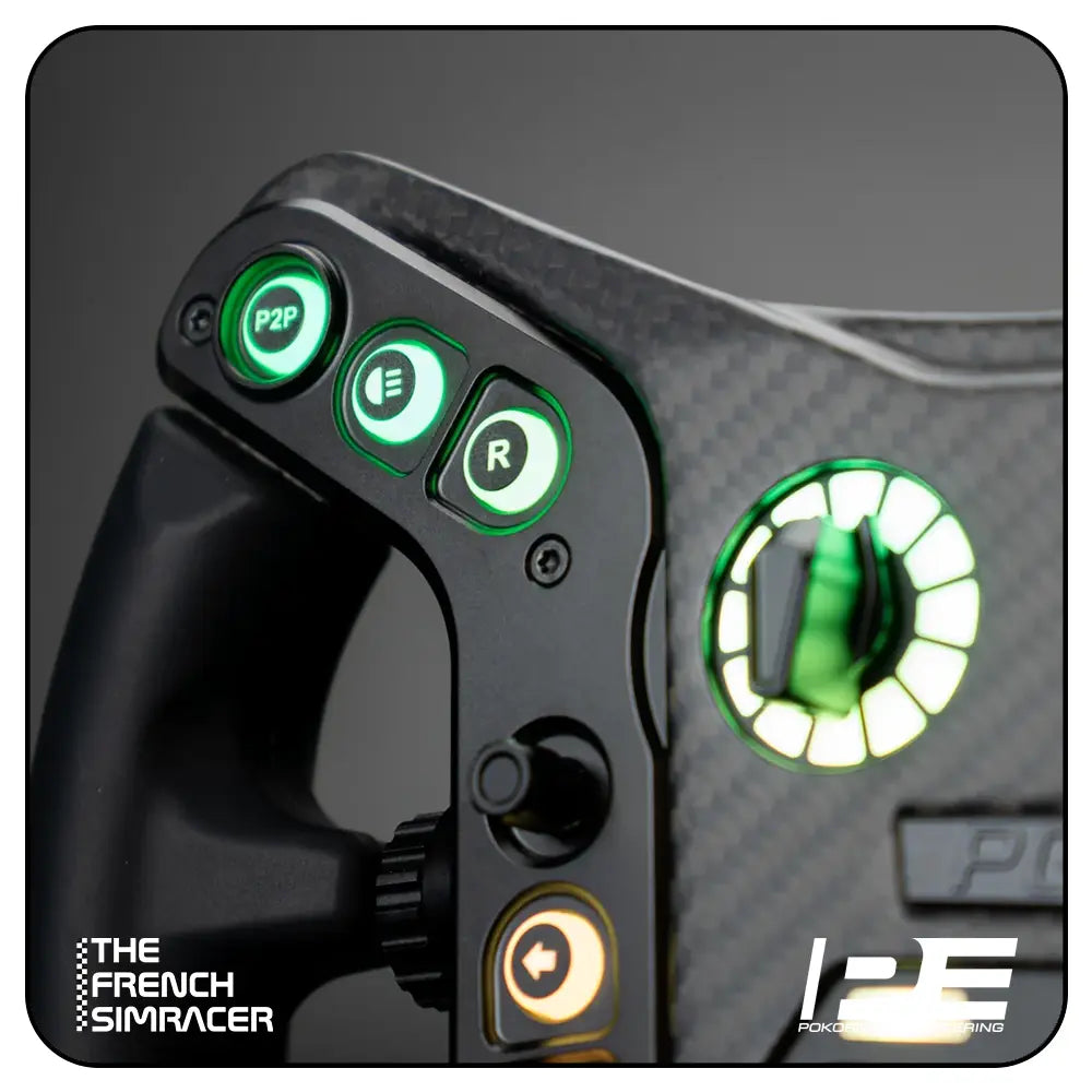 PGT Vector Steering Wheel – Pokornyi Engineering - The French Simracer