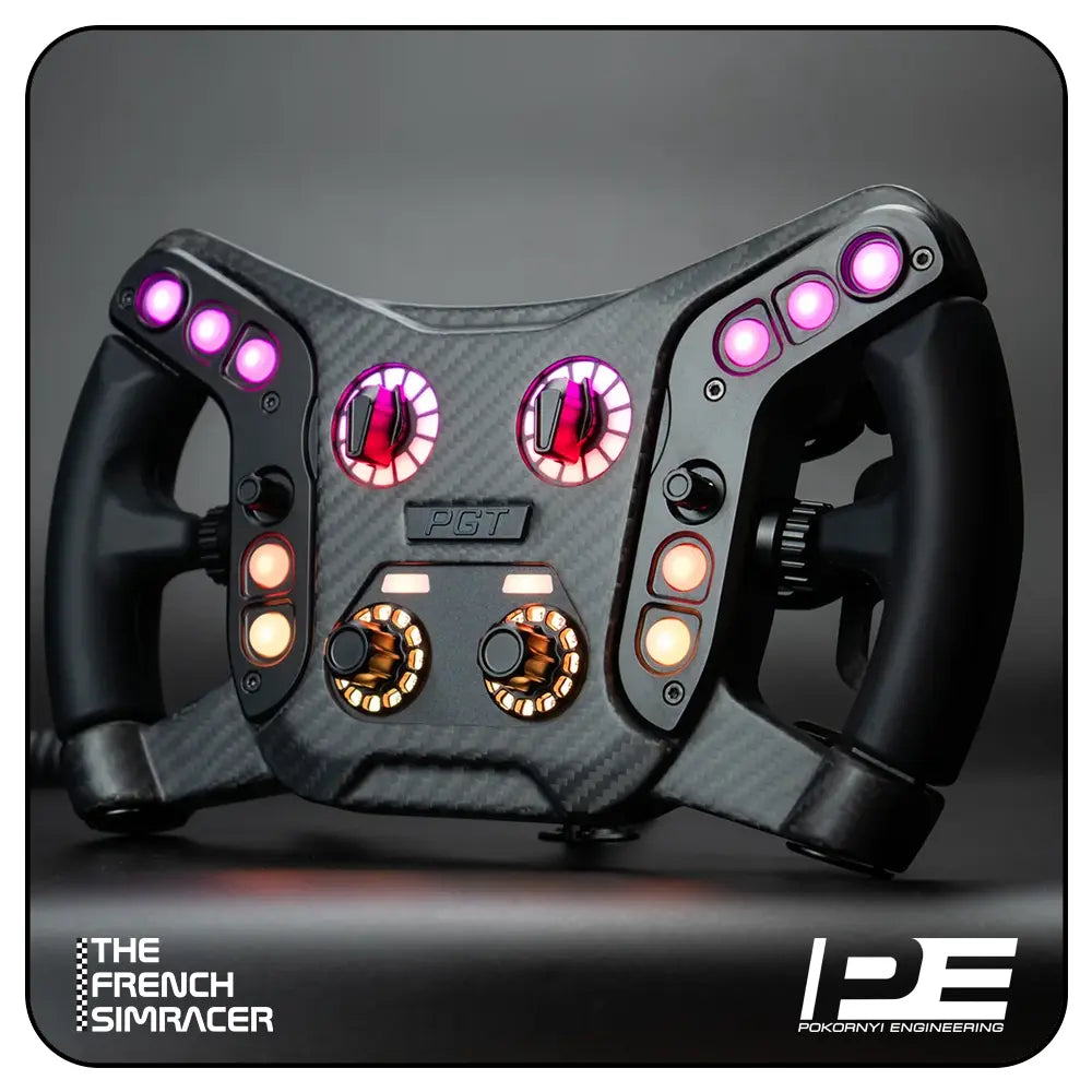 PGT Vector Steering Wheel – Pokornyi Engineering - The French Simracer