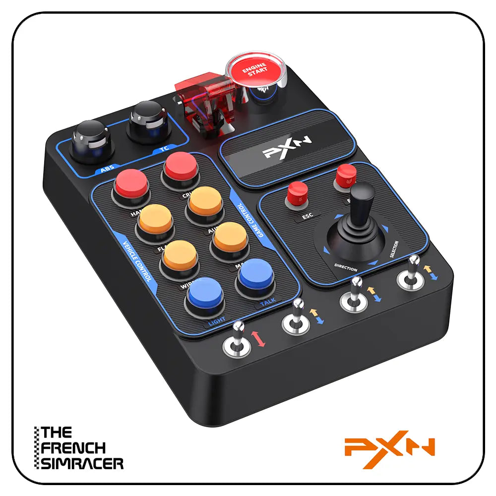PXN CB1 Button Box Simracing | The French Simracer