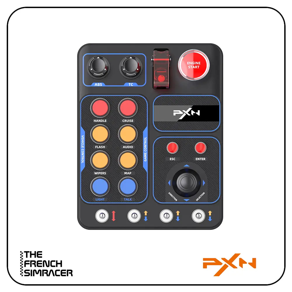 PXN CB1 コントロールボックス PXN CB1 Button Box Simracing | The French Simracer