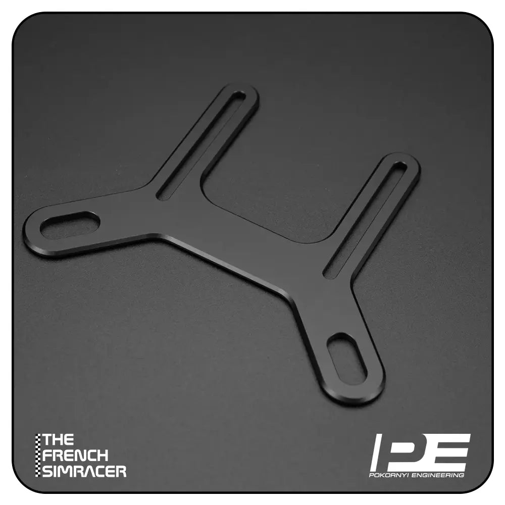 Pokornyi Engineering PDU Mounting Bracket – Aluminium Mount for PDU5 & PDU7 - The French Simracer