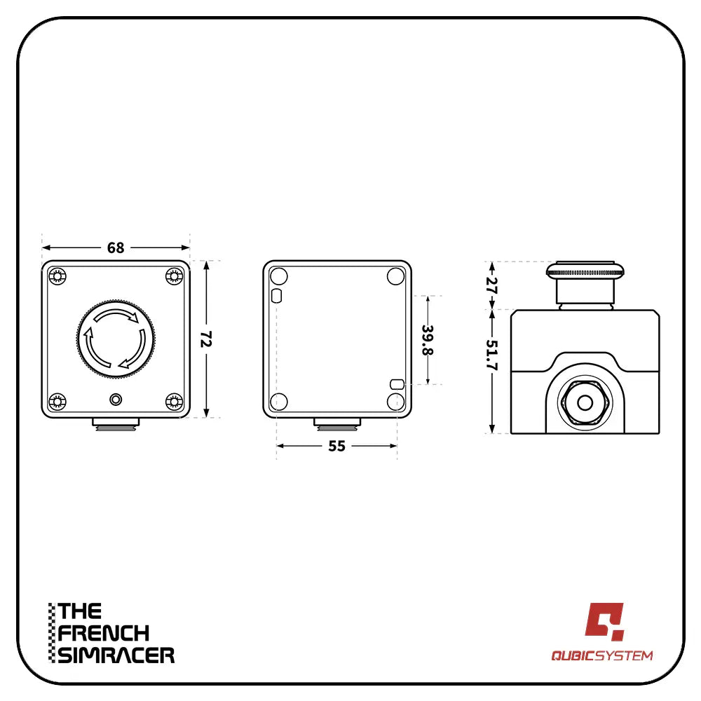 Qubic System MOTION-LOCK Switch - The French Simracer