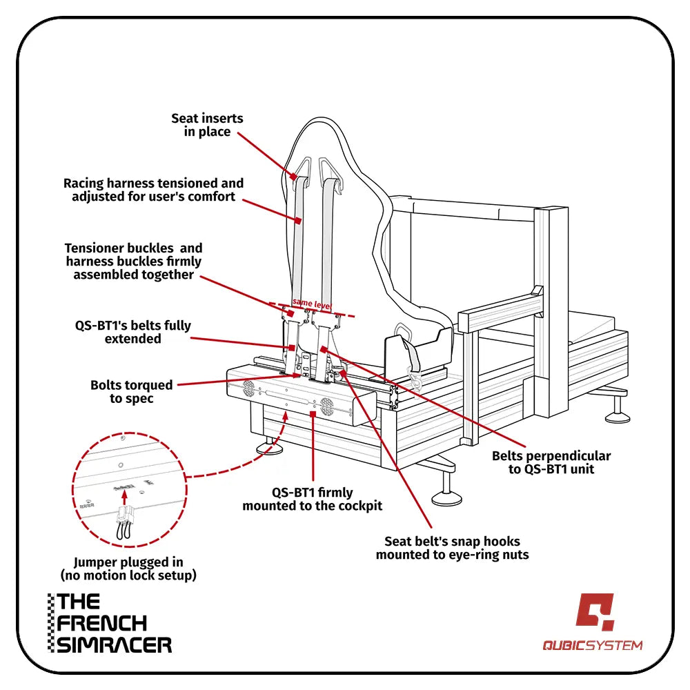 Qubic System QS-BT1 - The French Simracer