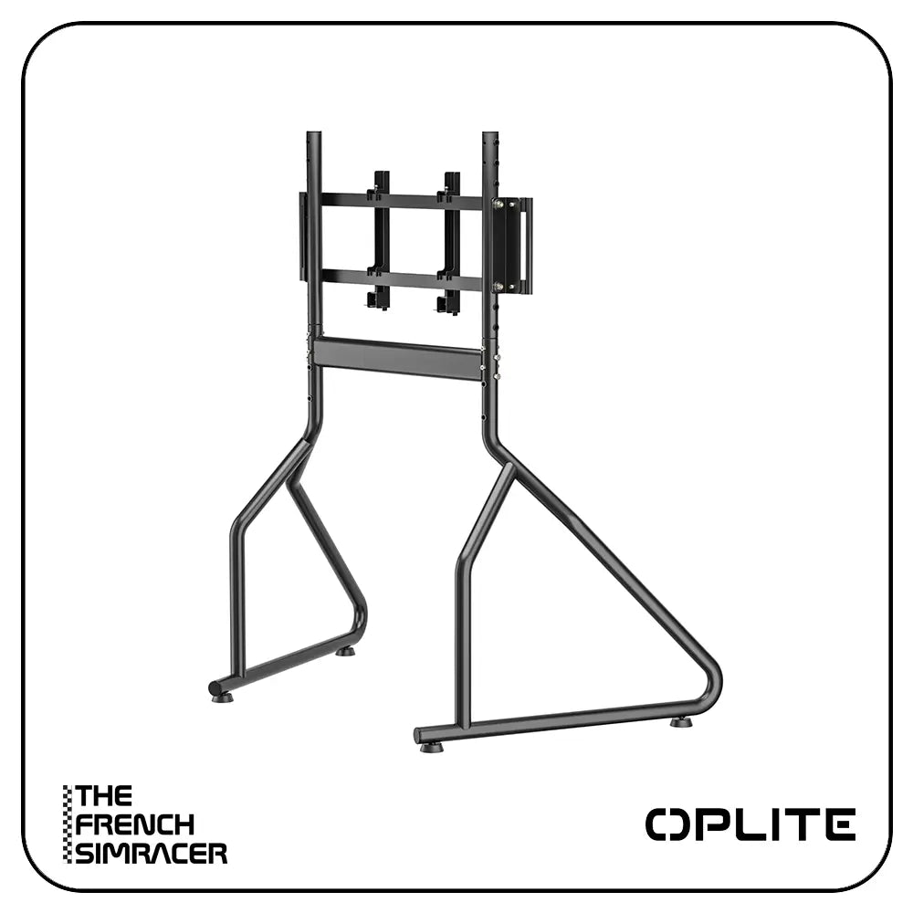 R8 Single Monitor Stand - Black - The French Simracer