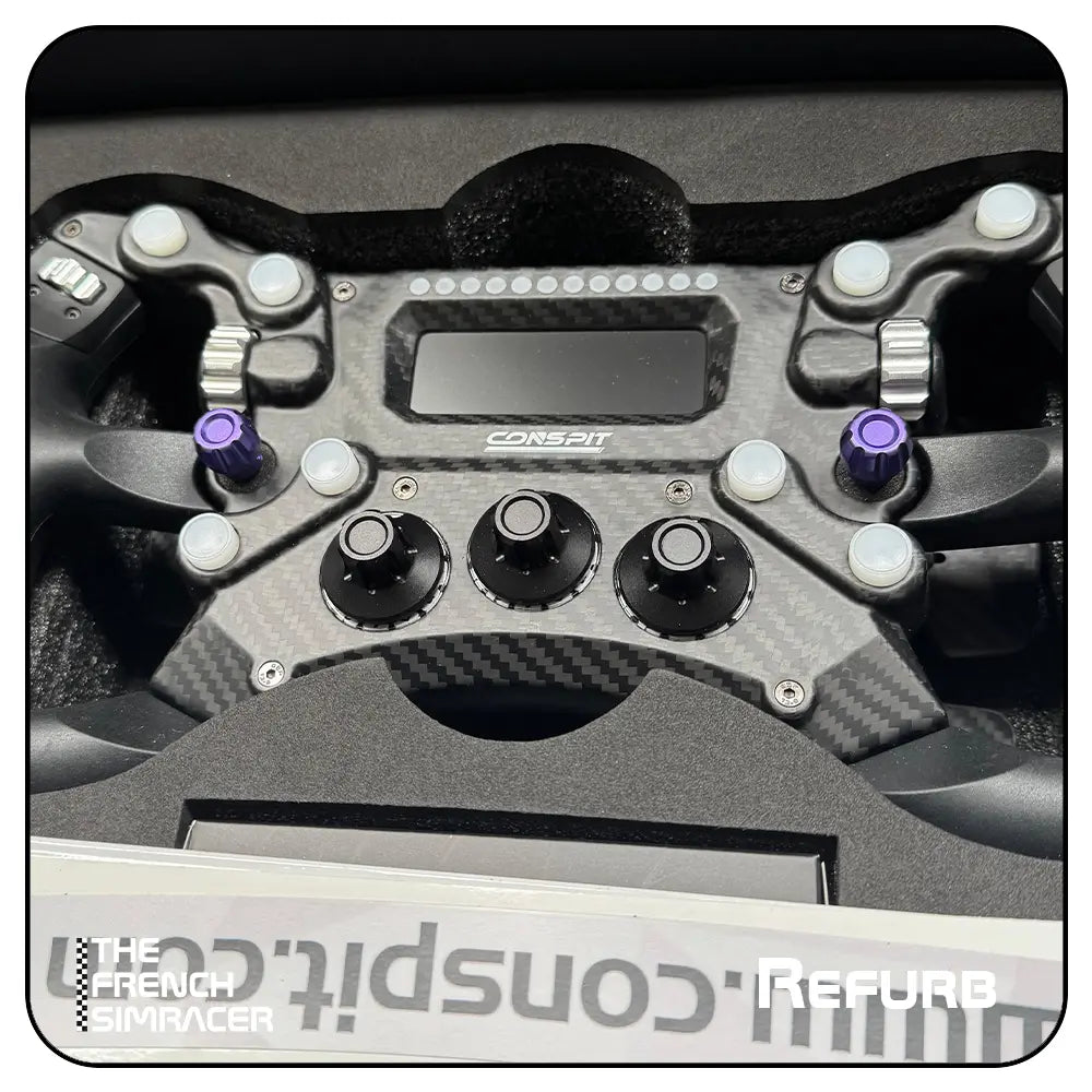 REFURB - CONSPIT 300 GT Steering Wheel – Certified Pre-Owned< - The French Simracer