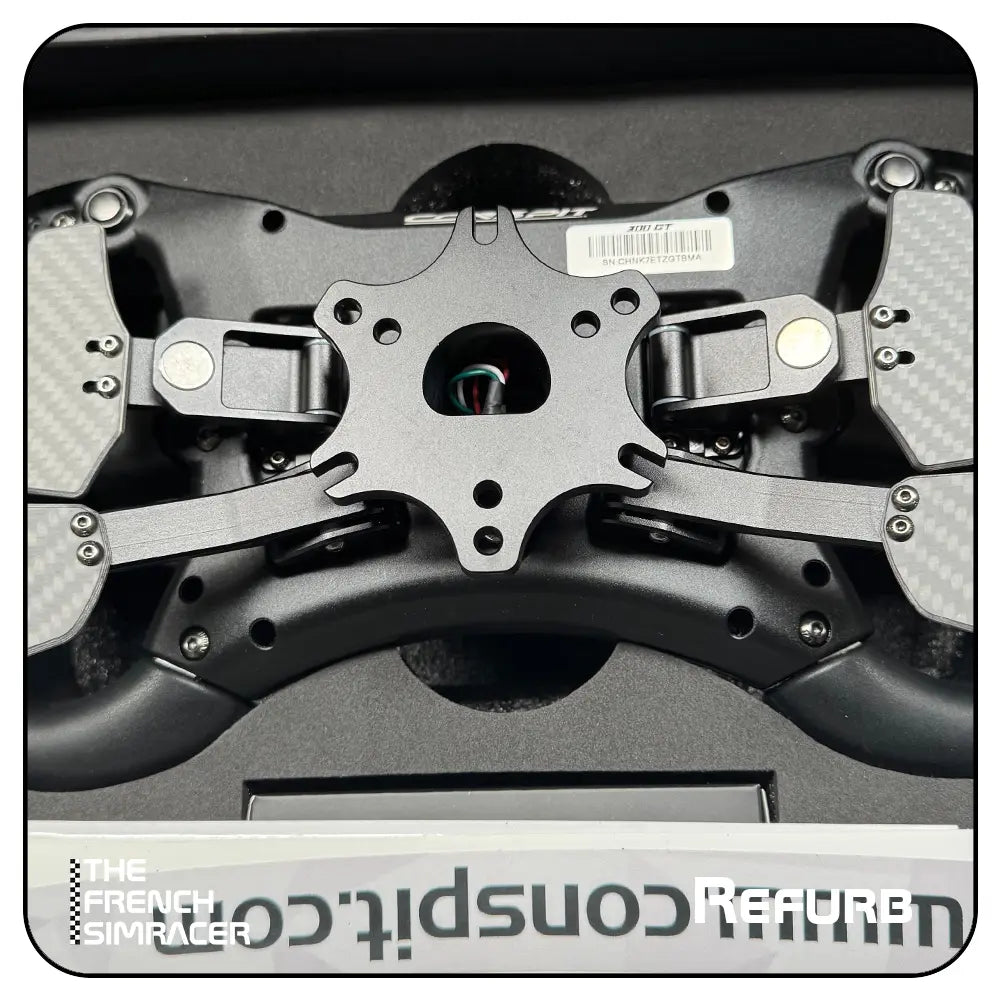 REFURB - CONSPIT 300 GT Steering Wheel – Certified Pre-Owned< - The French Simracer