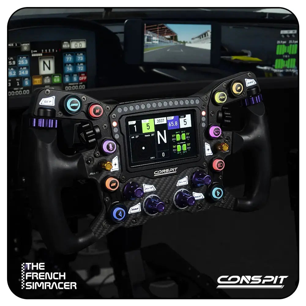 Conspit MAX01 Formula wheel - The French Simracer