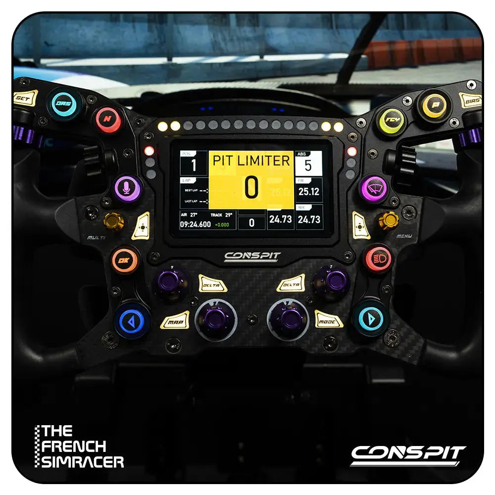 Conspit MAX01 Formula wheel - The French Simracer