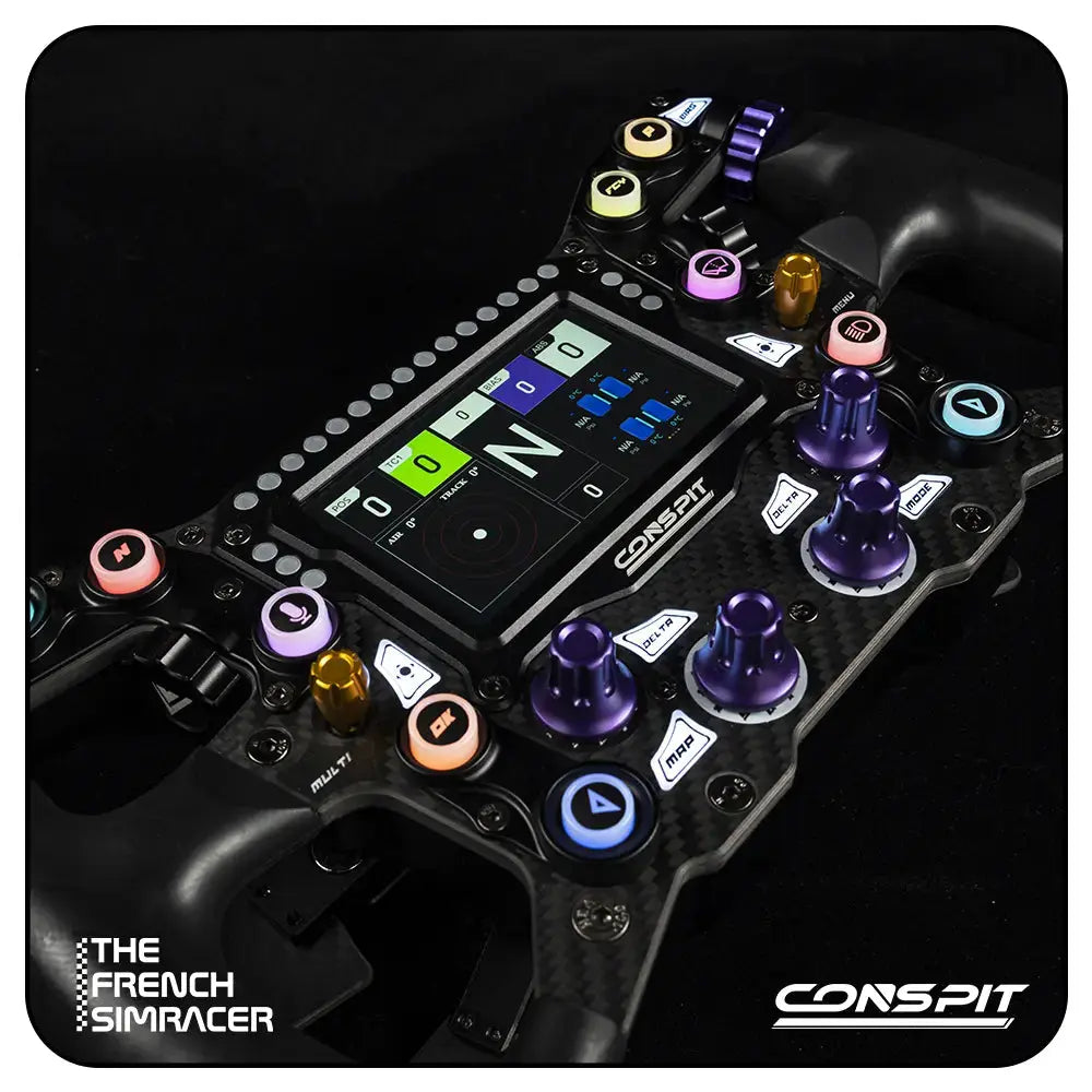 Conspit MAX01 Formula wheel - The French Simracer