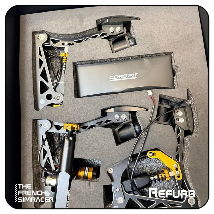 REFURB - Conspit CPP-Evo Hydraulic 3 Pedals – Certified Pre-Owned - The French Simracer