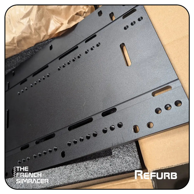 REFURB - SimNet SP PRO LC Pedals Baseplate and Heel Support – Certified Pre-Owned - The French Simracer