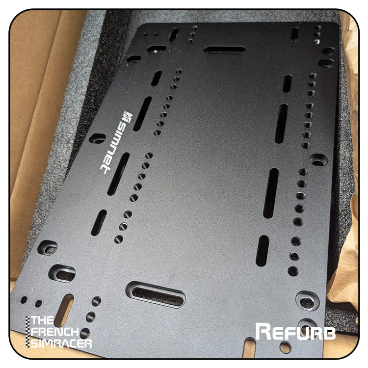 REFURB - SimNet SP PRO LC Pedals Baseplate and Heel Support – Certified Pre-Owned - The French Simracer