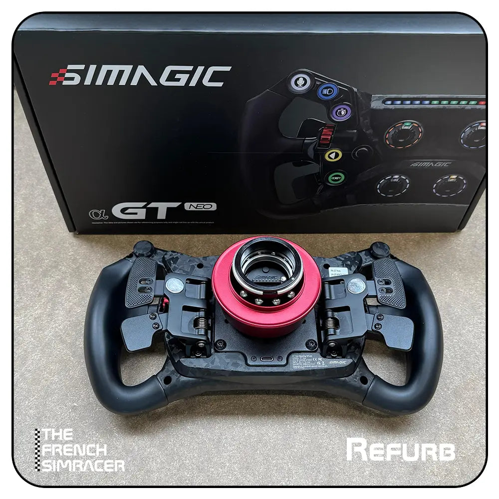 REFURB - Simagic GT NEO Steering Wheel – Certified Pre-Owned - The French Simracer