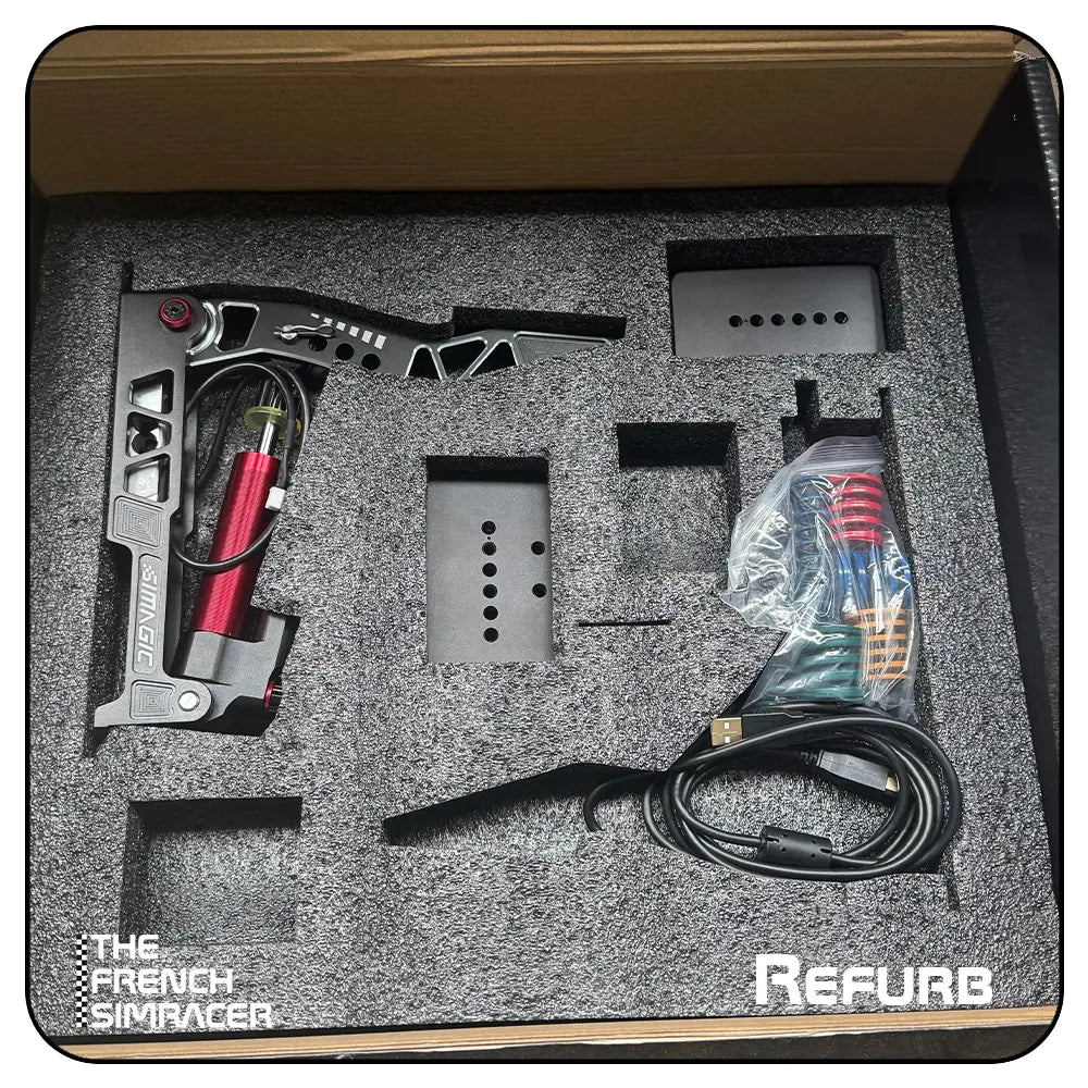 REFURB - Simagic P2000-S100-RF 2 Pedals – Certified Pre-Owned - The French Simracer