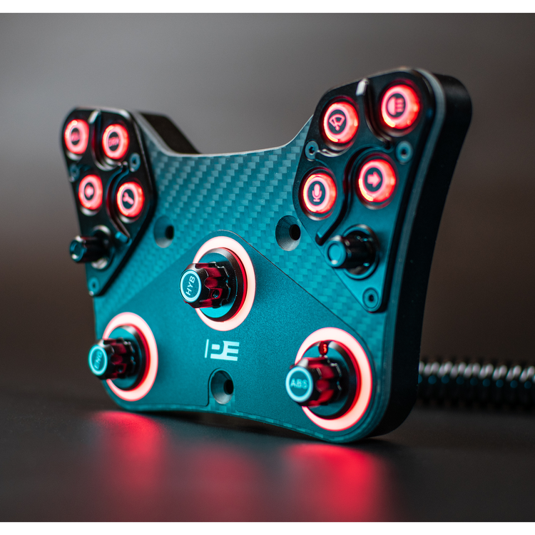 Rally Button Plate – Pokornyi Engineering - The French Simracer