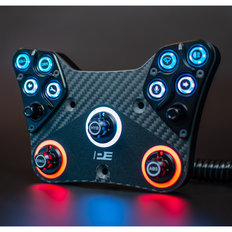 Rally Button Plate – Pokornyi Engineering - The French Simracer