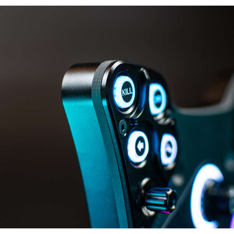 Rally Button Plate – Pokornyi Engineering - The French Simracer