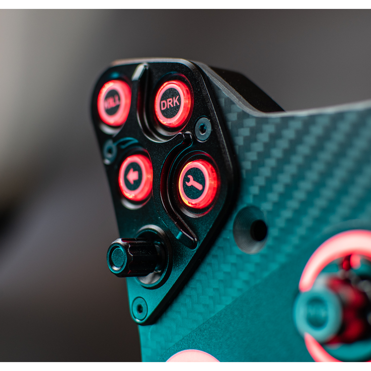 Rally Button Plate – Pokornyi Engineering - The French Simracer