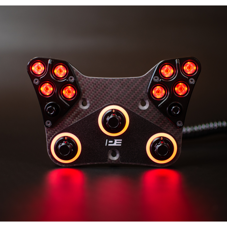Rally Button Plate – Pokornyi Engineering - The French Simracer