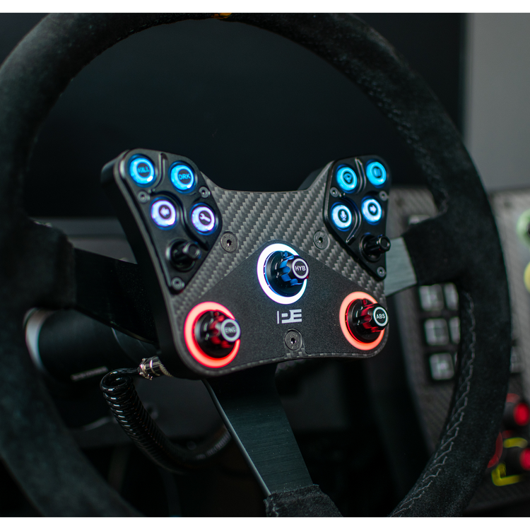 Rally Button Plate – Pokornyi Engineering - The French Simracer