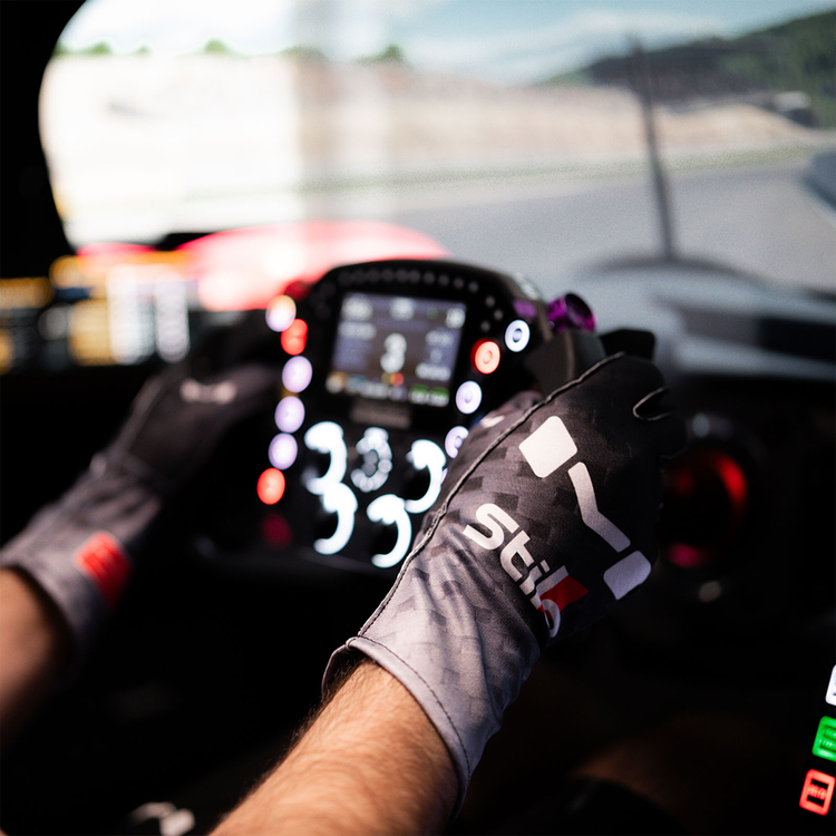 Gants Raw Carbon par Moradness - The French Simracer