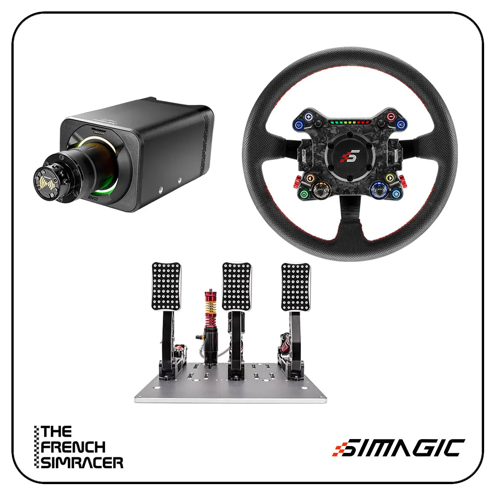 Simagic EVO 18NM + NEO X-350W + P2000 | The French Simracer
