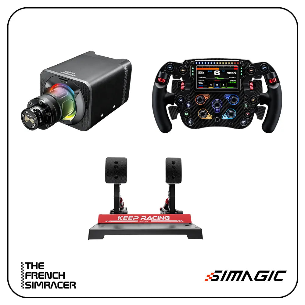 SIMAGIC Build Your Own Bundle - Alpha Evo (Copy) - The French Simracer